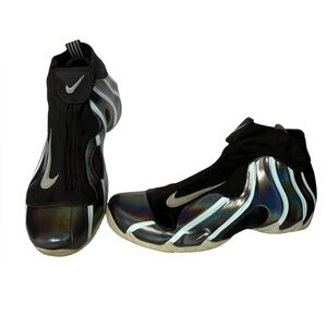 Nike Air Flightposite 1 Black Topaz Mist Men's 9 AO9378-001